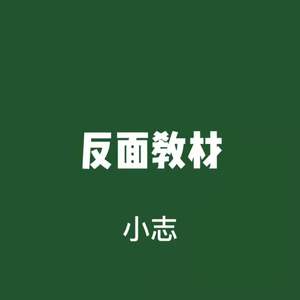 反面教材