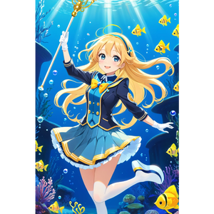 ミジンコマーチ　－希望の未来　夢見る隊－　　 #ミクロコスモス2025 by Rōna🎵Broomet