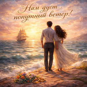 Нам дует попутный ветер