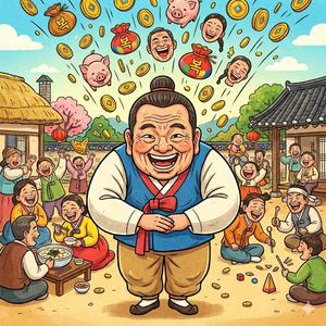 설날엔 복이 와르르