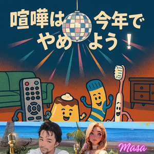 喧嘩は今年でやめよう！