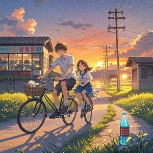 单车夏夜晚风-颜世星