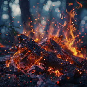 Crackling Embers Settle Thoughts