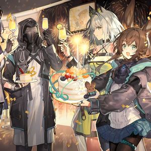 大哉乾元【明日方舟六周年群像翻填】