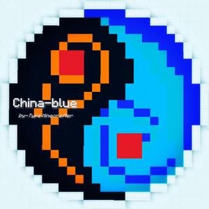 China-blue