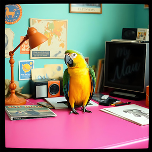 Pap pap pap papegøya