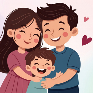 I Love You Mom Dad Very Much