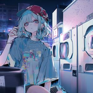 深夜のコインランドリー『AM2：17』