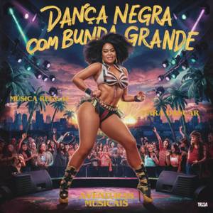 Dança Negra Com Bunda Grande Música Reggae Para Dançar