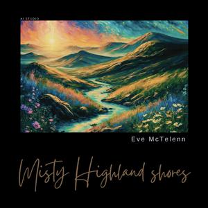 A maiden fair with harp