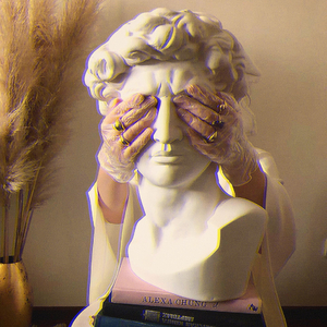日落中的余晖