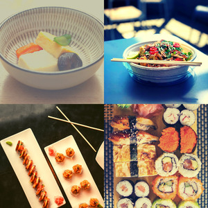 诗意的日本餐馆节奏