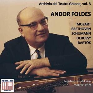 PIano Sonata No. 10 in C Major, KV 330: Allegro moderato, Andante cantabile, Allegretto (Registrazione dal vivo: Roma, Teatro Ghione, 9 Aprile 1989)