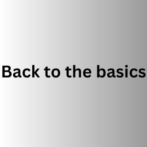 Back to the basics (feat. Tazmanian)