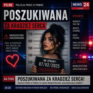 „Poszukiwana za kradzież serca”