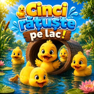 Cinci Rățuște Pe Lac!