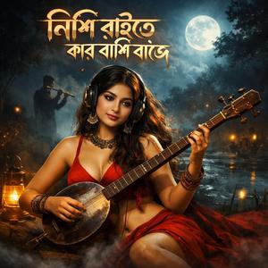 নিশি রাইতে কার বাশি বাজে