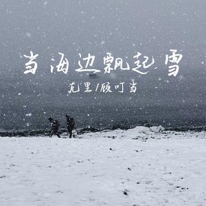 当海边飘起雪