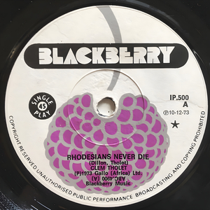 Rhodesians Never Die