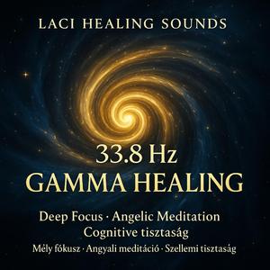33.8 Hz Gamma Healing-Deep Focus- Cognitive Clarity-Mély fókusz - Angyali meditáció-Szellemi tisztaság