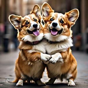 Corgi slow dance