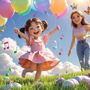 小乐乐歌谣_小雨