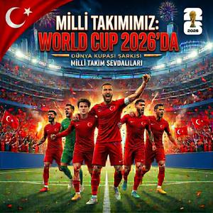Kırmızı Beyaz TURKIYE (World Cup 2026)