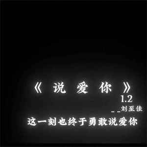 说爱你 (1.2X)