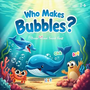 Who Makes Bubbles (Ocean Animal Sound Song for Kids)