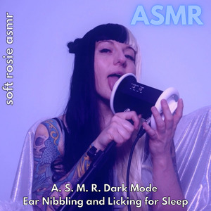A. S. M. R. Dark Mode Ear Nibbling and Licking for Sleep, Pt. 23
