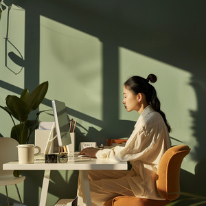 Pantalla Musical Con Ambiente De Paz