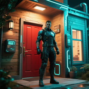 Jet Plane Destroyed My House