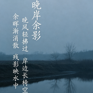 晚岸余影