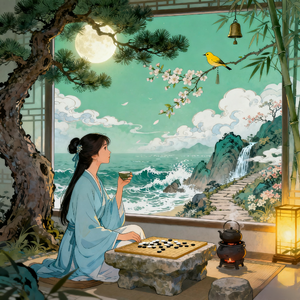 满川星雨寄此心