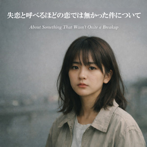 失恋と呼べるほどの恋では無かった件について
