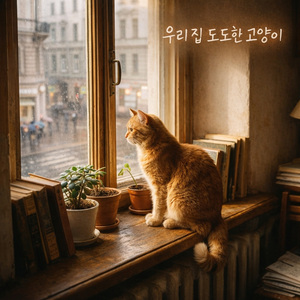 우리집 도도한 고양이