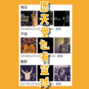 愿天堂也有篮球