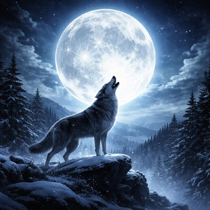 月に吠える狼