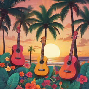 Ukulele Harmony in Sunshine