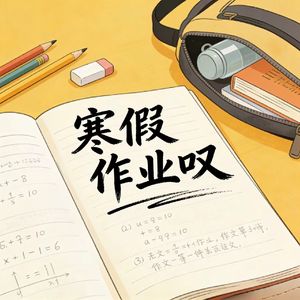 寒假作业叹