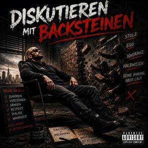 Diskutieren mit Backsteinen