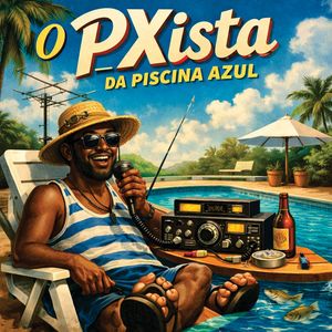 O PXista da piscina azul