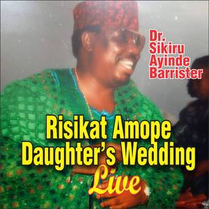Risikat Amope Daughter Wedding 1991