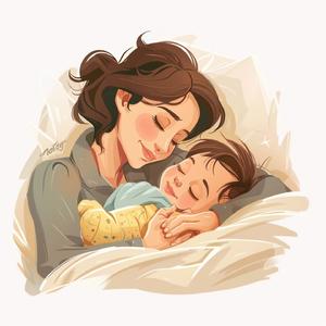 雨声白噪音+山间溪流（安抚哄睡摇篮曲）