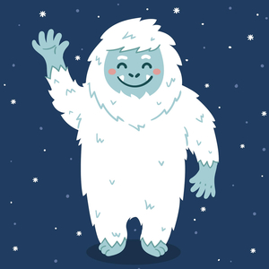 Йеті в тібеті