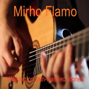 Walking on rain-washed stones