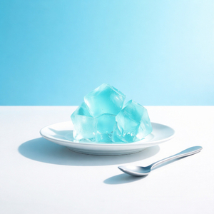 ラムネ色のアイス