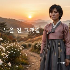 노을 진 고갯길