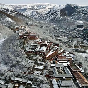 五台山清凉飞雪梦
