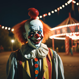 Scary Clown Laughing